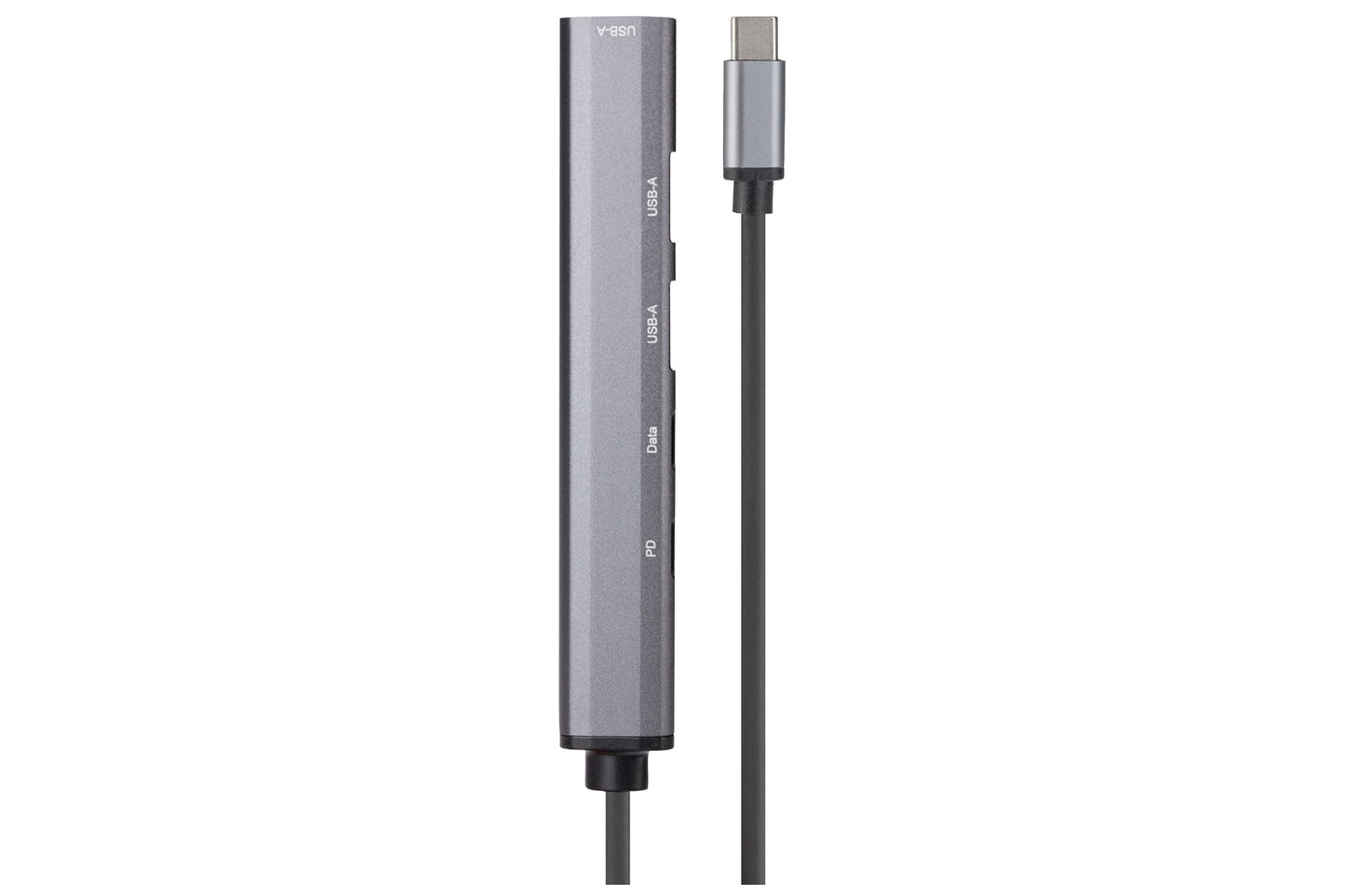 Nikkai USB-C Multiport Hub to 3x USB-A 3.0 / 2x Super Speed USB-C with 13cm Cable