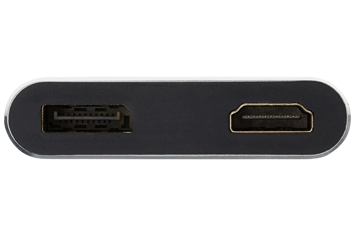 Nikkai USB-C to HDMI / DisplayPort Multiport Adapter - Silver - Nikkai.co
