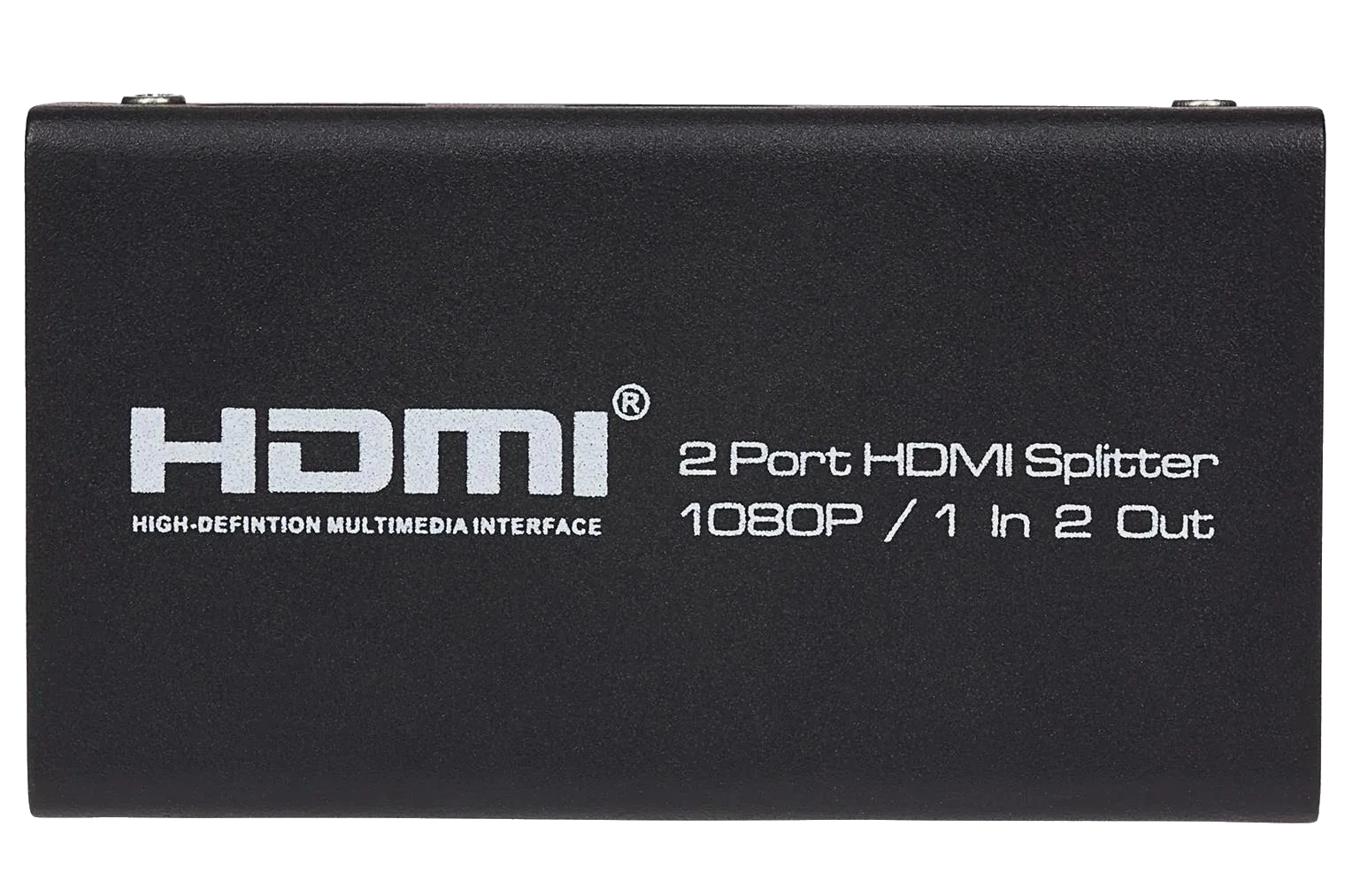 Nikkai 2-Port HDMI Splitter 1080p 60Hz- Black - Nikkai.co