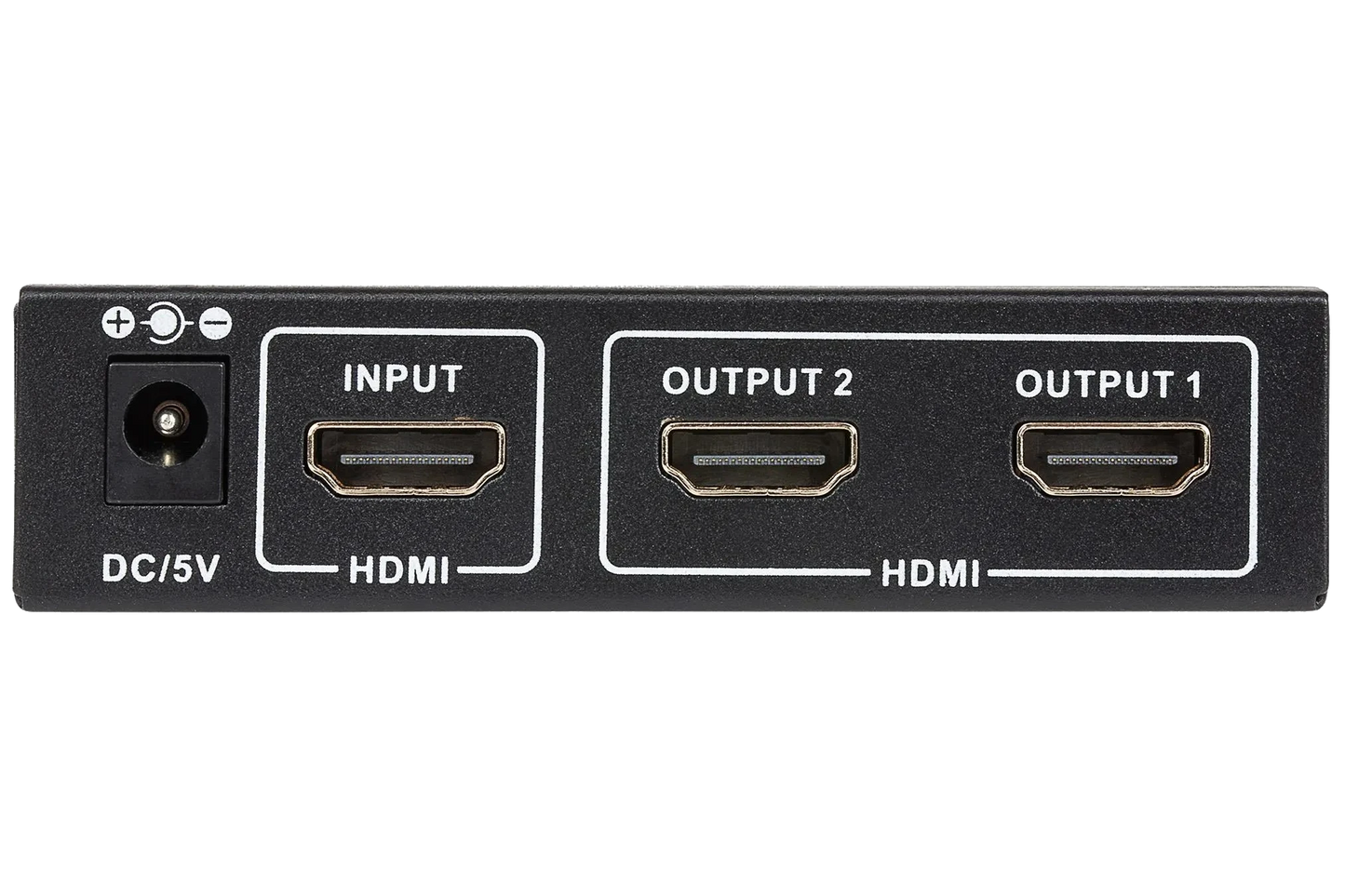 Nikkai 2-Port HDMI Splitter 4K 60Hz - Black - Nikkai.co