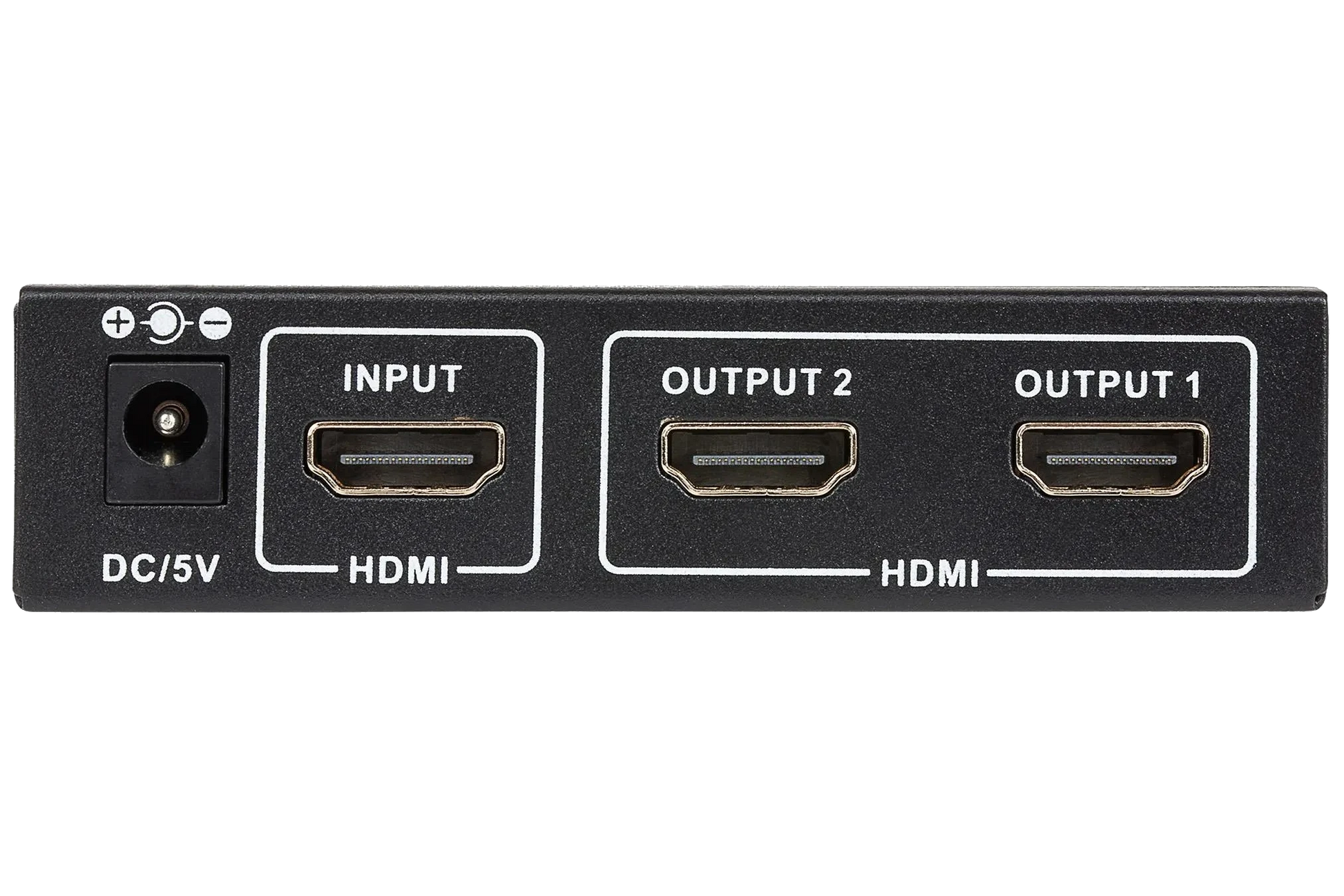 Nikkai 2-Port HDMI Splitter 4K 60Hz - Black - Nikkai.co