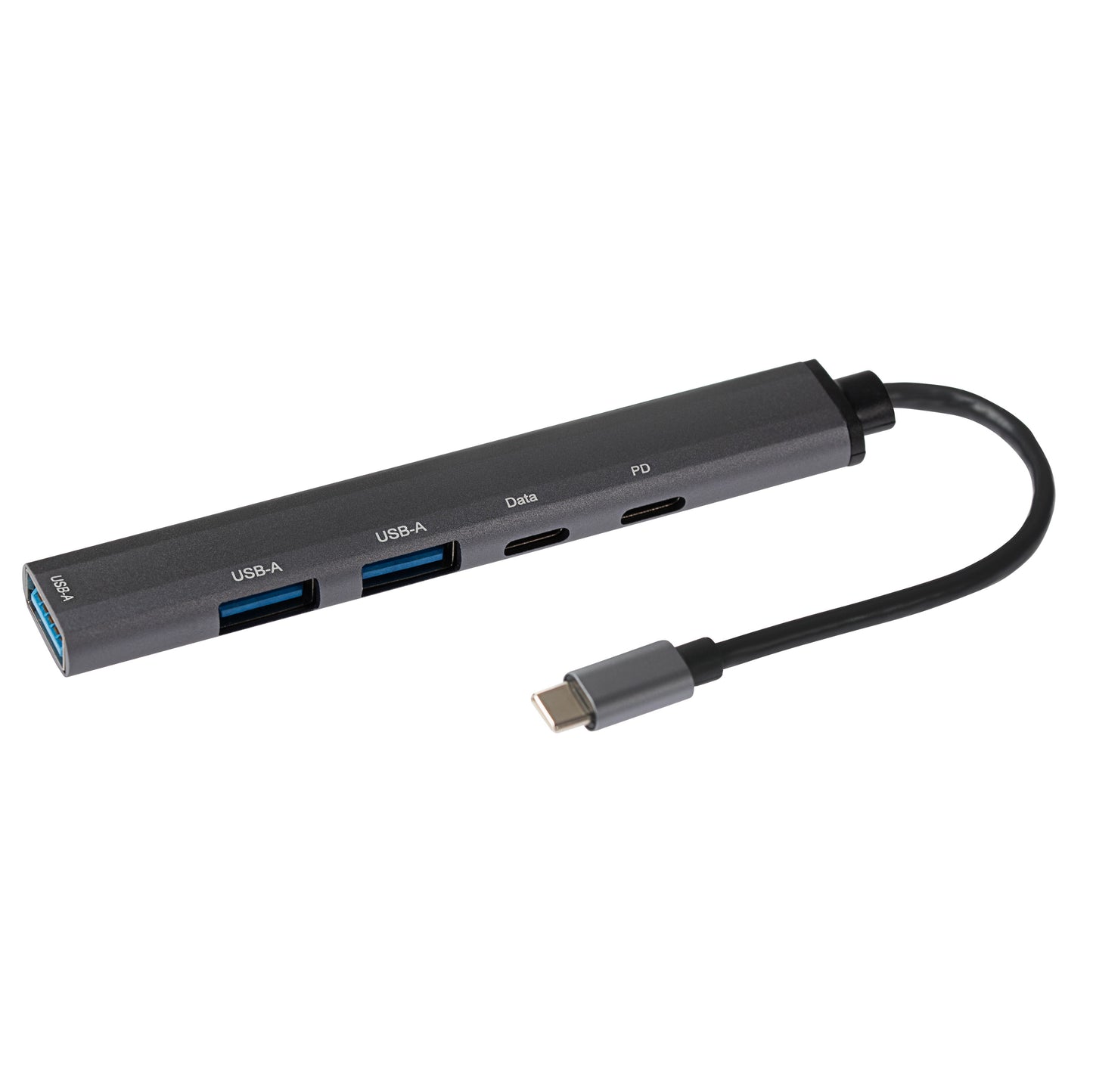 Nikkai USB-C Multiport Hub to 3x USB-A 3.0 / 2x Super Speed USB-C with 13cm Cable