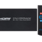 Nikkai 3-Port HDMI Switch 4K 30Hz Resolution with Remote Control - Black - Nikkai.co