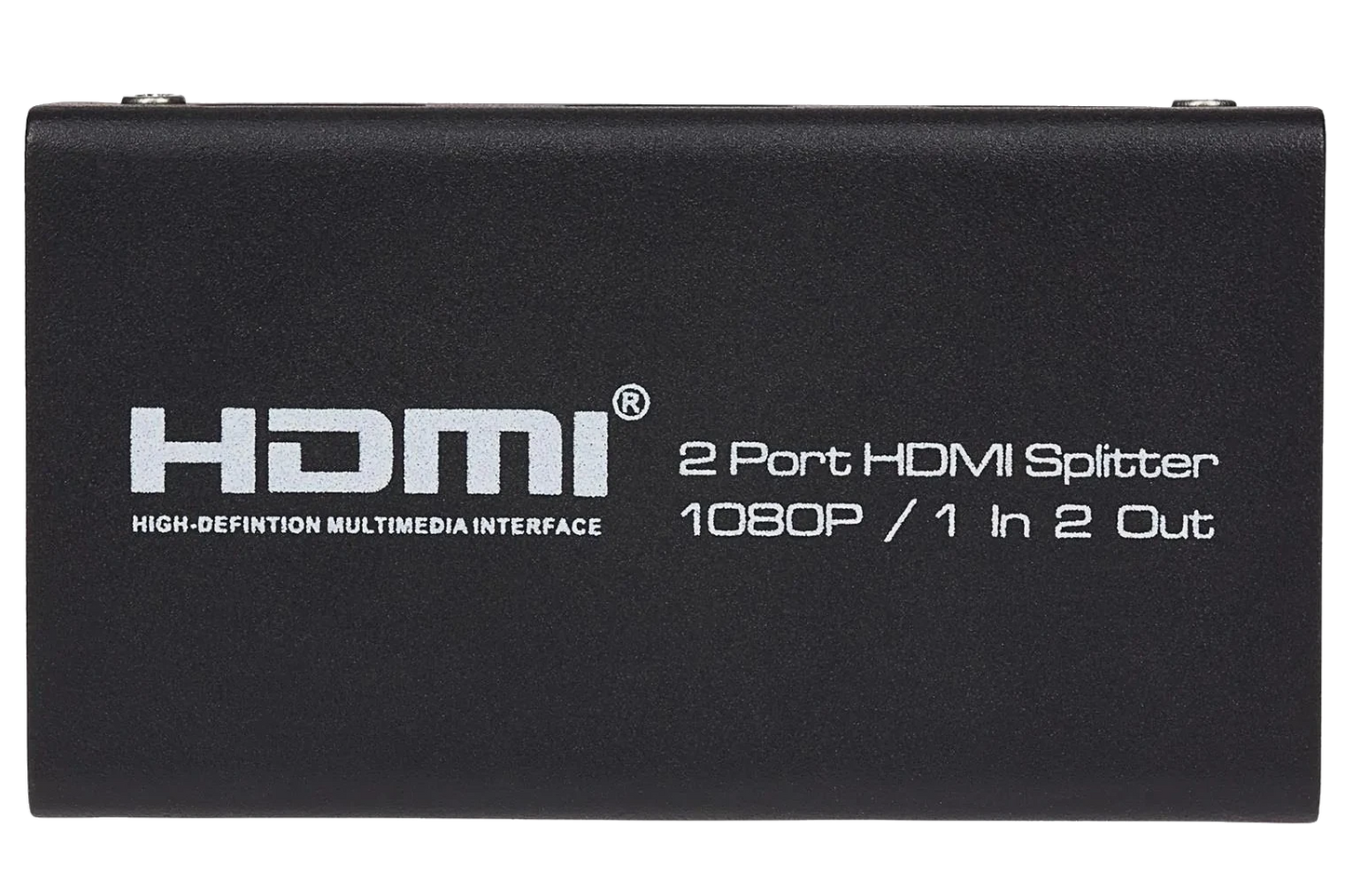 Nikkai 2-Port HDMI Splitter 1080p 60Hz- Black - Nikkai.co