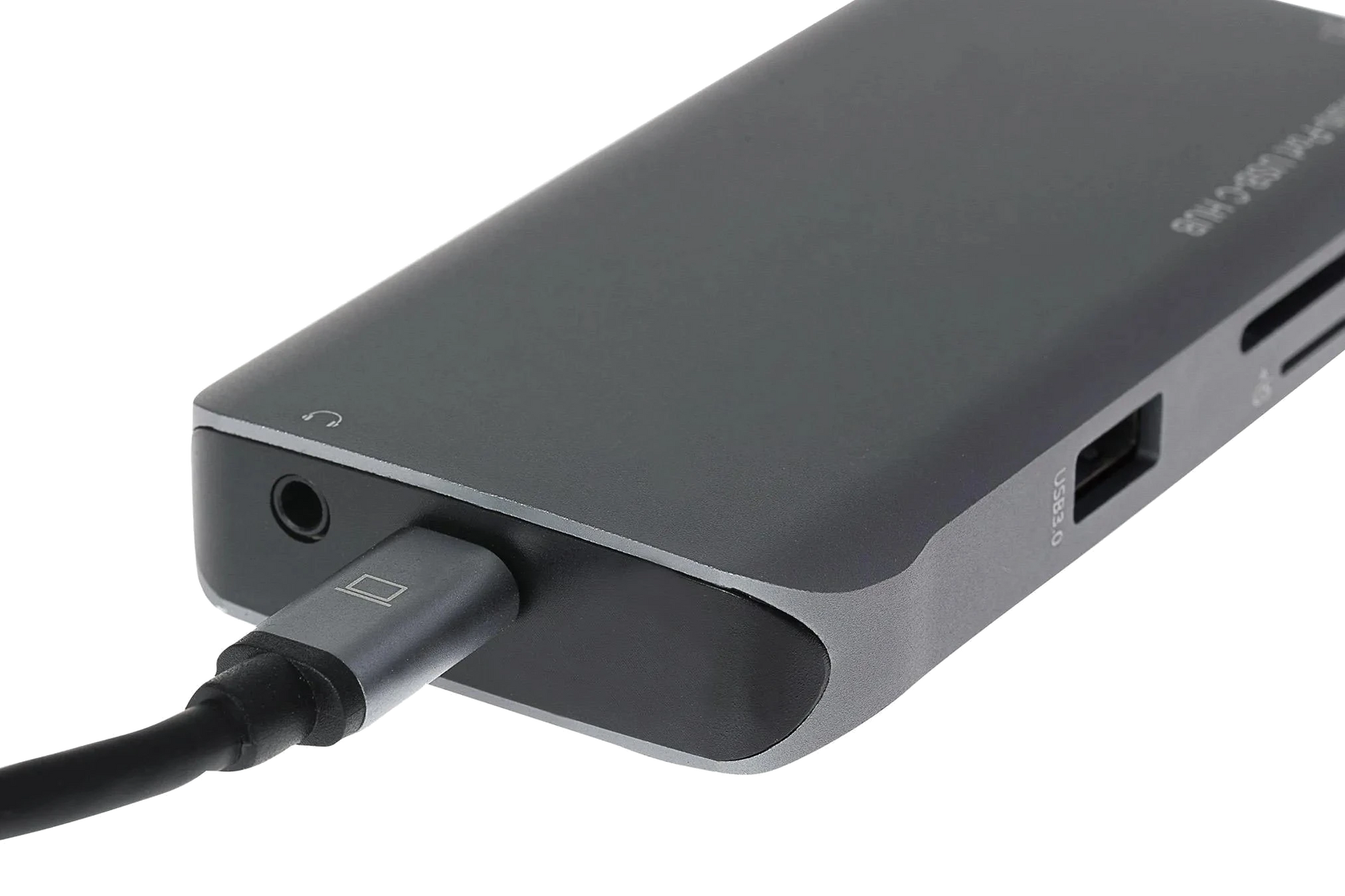 Nikkai USB-C to HDMI / USB-A 3.0 x3 / USB-C / RJ45 / VGA / SD / MicroSD Docking Station - Silver - Nikkai.co