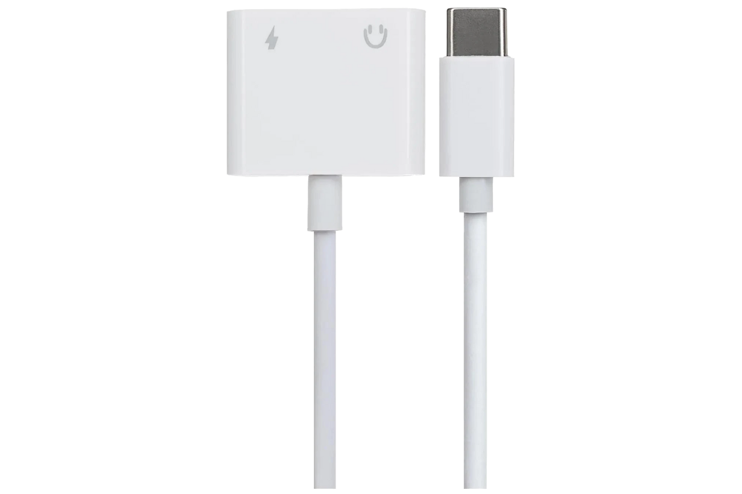 Nikkai USB Type-C to 3.5mm Audio Jack / USB Type-C Adapter - White - Nikkai.co