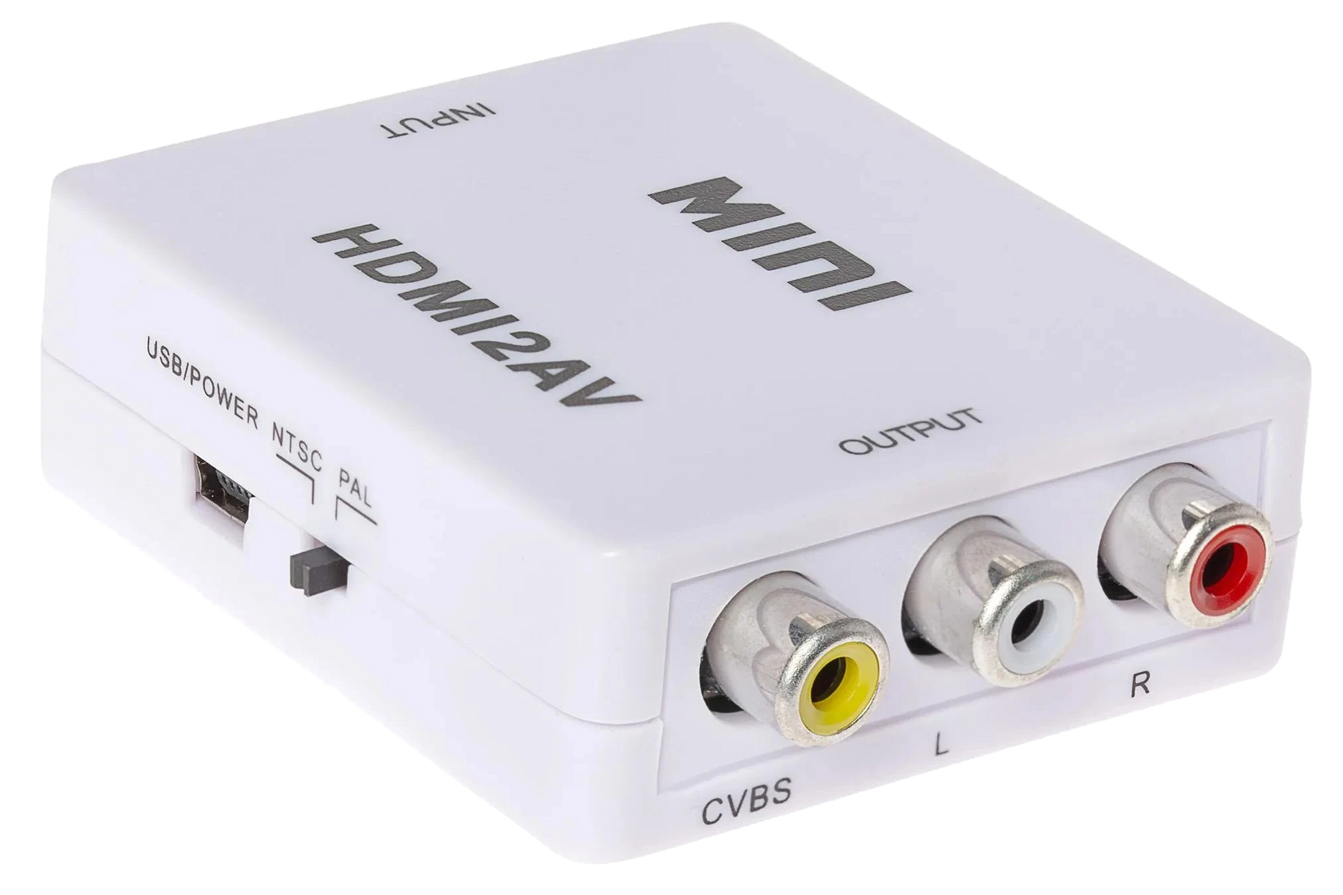 Nikkai HDMI to RCA Composite Converter with Mini USB Cable - Nikkai.co