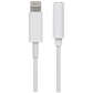 Nikkai Lightning to 3.5mm Audio Jack Adapter - White - Nikkai.co