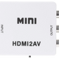 Nikkai HDMI to RCA Composite Converter with Mini USB Cable - Nikkai.co