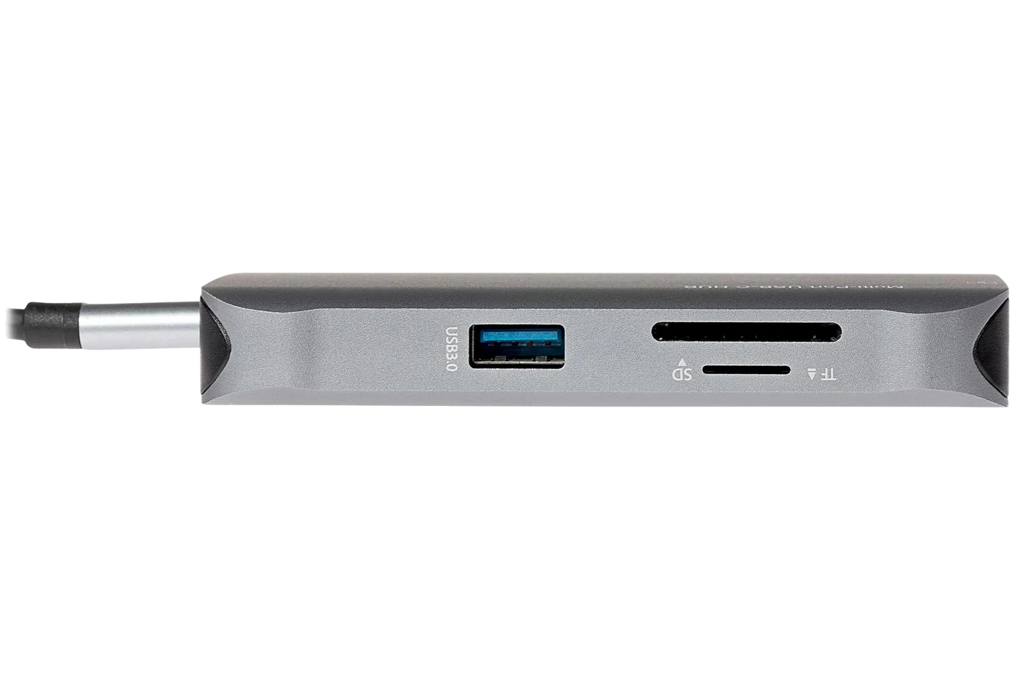 Nikkai USB-C to HDMI / USB-A 3.0 x3 / USB-C / RJ45 / VGA / SD / MicroSD Docking Station - Silver - Nikkai.co